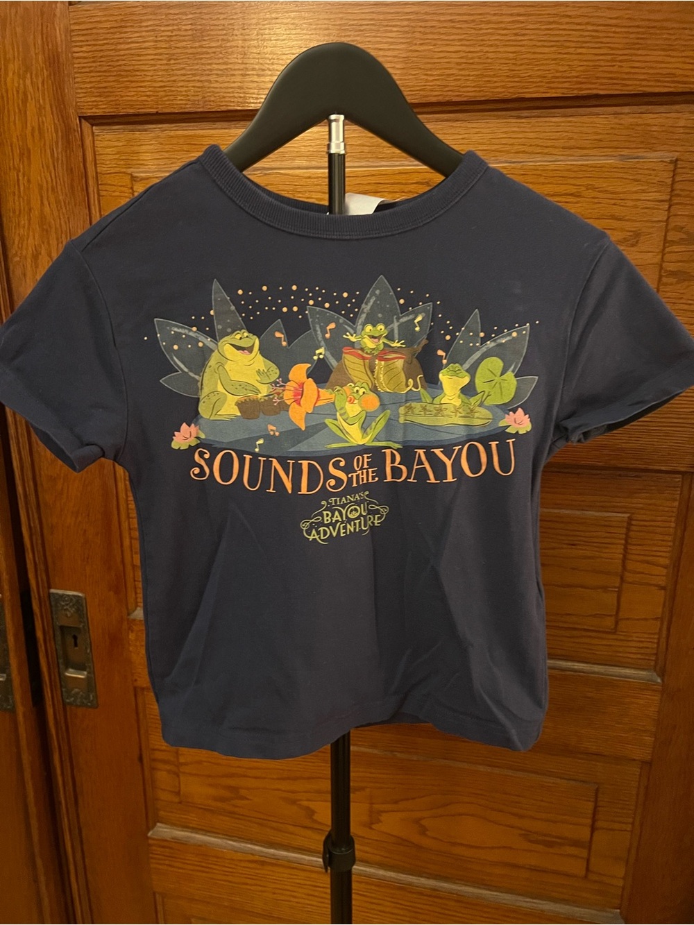 Kids Navy 'Sounds of the Bayou' Tiana Splash Mountain New Tee